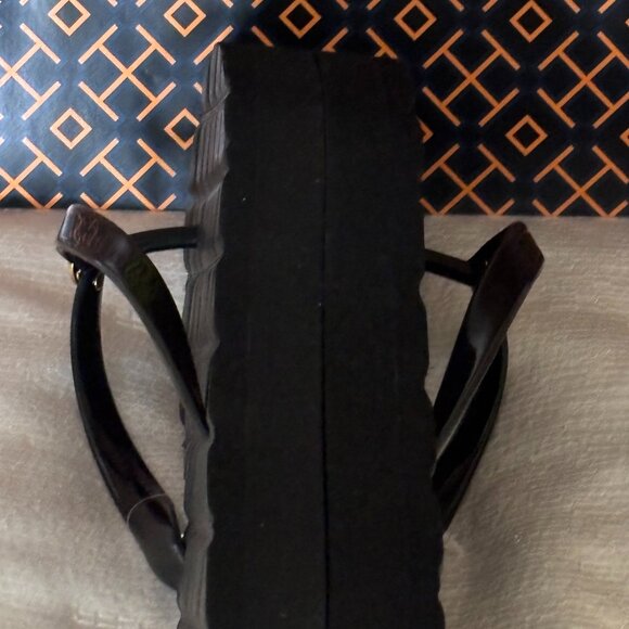 Tory Burch Willa Quilted Platform Flip Flops - Picture 8 of 10